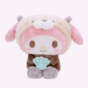 NWT Sanrio MY MELODY 6” SEA OTTER PLUSH